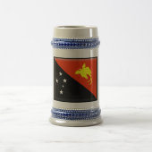Papoea-Nieuw-Guinea vlag Bierpul (Center)