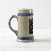 Papoea-Nieuw-Guinea vlag Bierpul (Links)