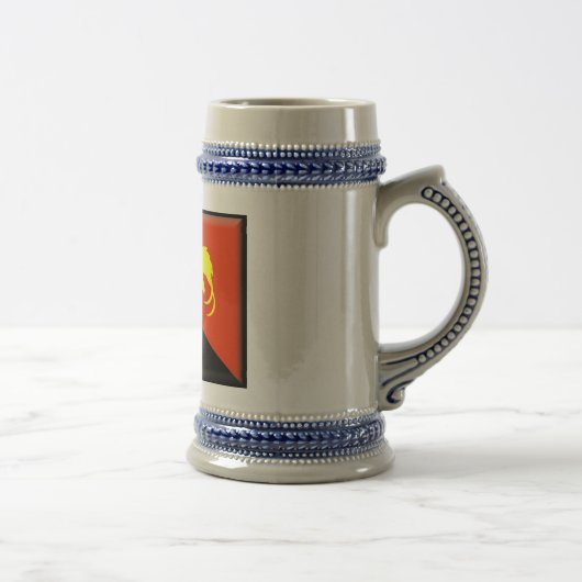 Papoea-Nieuw-Guinea vlag Bierpul (Rechts)