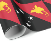 Papoea-Nieuw-Guinea vlag Cadeaupapier (Rol Hoek)