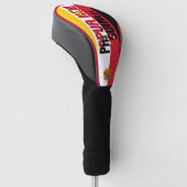 Papoea-Nieuw-Guinea Vlag geweldig patriottisch Golfheadcover (Schuin)