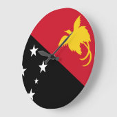 Papoea-Nieuw-Guinea vlag Grote Klok (Hoek)