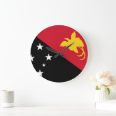 Papoea-Nieuw-Guinea vlag Grote Klok (Huis)