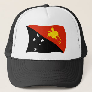Papoea-Nieuw-Guinea Vlag Hoed Trucker Pet