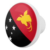 Papoea-Nieuw-Guinea vlag Keramische Knop (Rechts)