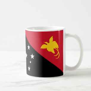 Papoea-Nieuw-Guinea Vlag Keramische Koffie Mok