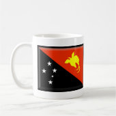 Papoea-Nieuw-Guinea vlag Koffiemok (Links)