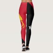 Papoea-Nieuw-Guinea vlag Leggings (Achterkant)