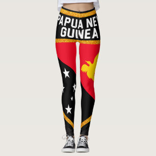 Papoea-Nieuw-Guinea vlag Leggings