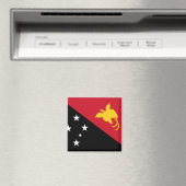 Papoea-Nieuw-Guinea vlag Magneet (Insitu (Vaatwasser))