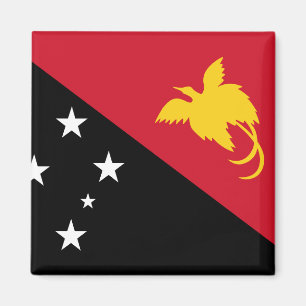 Papoea-Nieuw-Guinea vlag Magneet