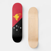 Papoea-Nieuw-Guinea vlag Persoonlijk Skateboard (Voorkant)