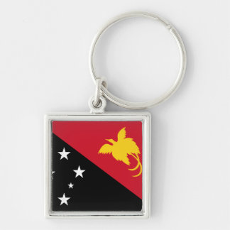 Papoea-Nieuw-Guinea vlag Sleutelhanger