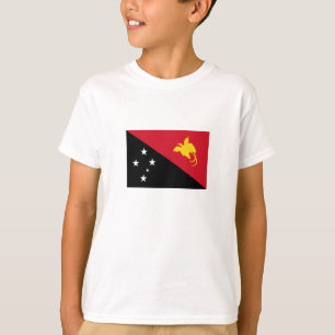 Papoea-Nieuw-Guinea vlag T-shirt