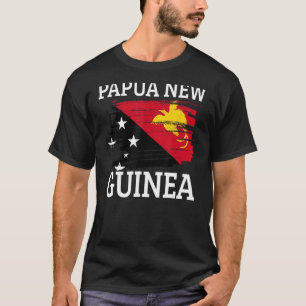 Papoea-Nieuw-Guinea vlag T-shirt