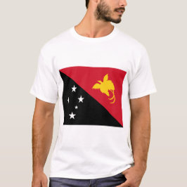Papoea-Nieuw-Guinea vlag T-shirt