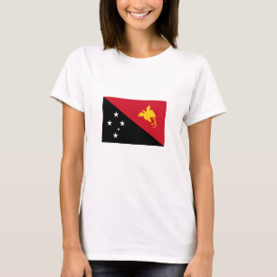 Papoea-Nieuw-Guinea vlag T-shirt