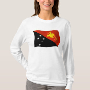 Papoea-Nieuw-Guinea Vlag T-shirt