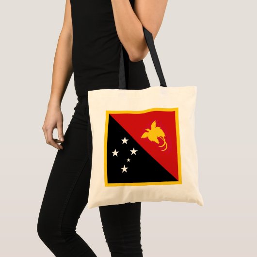 Papoea-Nieuw-Guinea Vlag tas (Voorkant (product))