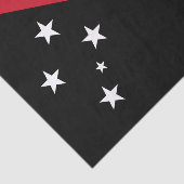 Papoea-Nieuw-Guinea vlag Tissuepapier (Detail)