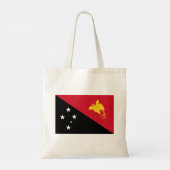 Papoea-Nieuw-Guinea vlag Tote Bag (Achterkant)