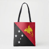 Papoea-Nieuw-Guinea vlag Tote Bag (Voorkant)