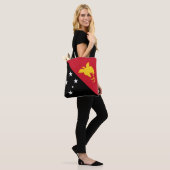 Papoea-Nieuw-Guinea vlag Tote Bag (Op model)