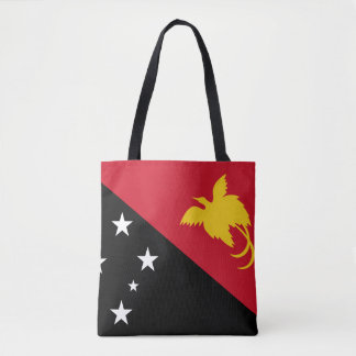 Papoea-Nieuw-Guinea vlag Tote Bag