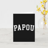 Papou _2 kaart (Gele Bloem)