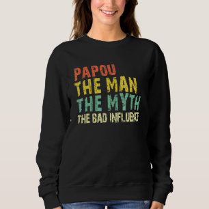 Papou De Man De Mythe De Slechte Invloed Vintage Trui