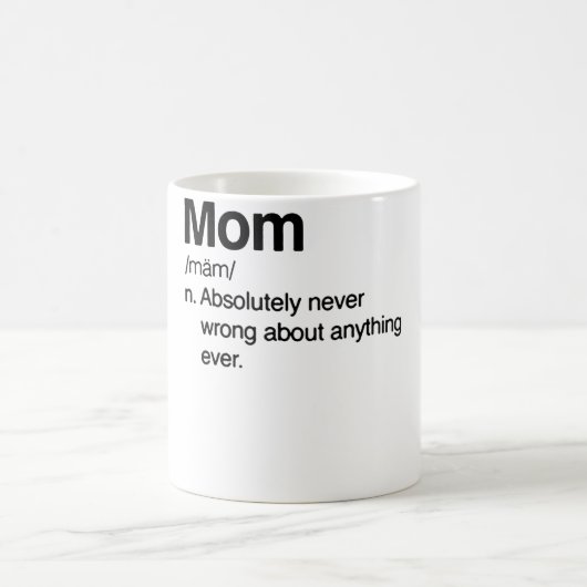 Papou Definitie Vaders Dag Cadeau Koffiemok (Center)