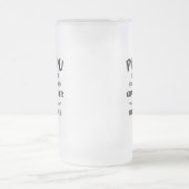 Papou | Funny Grandfather is voor oude jongens Matglas Bierpul (Center)