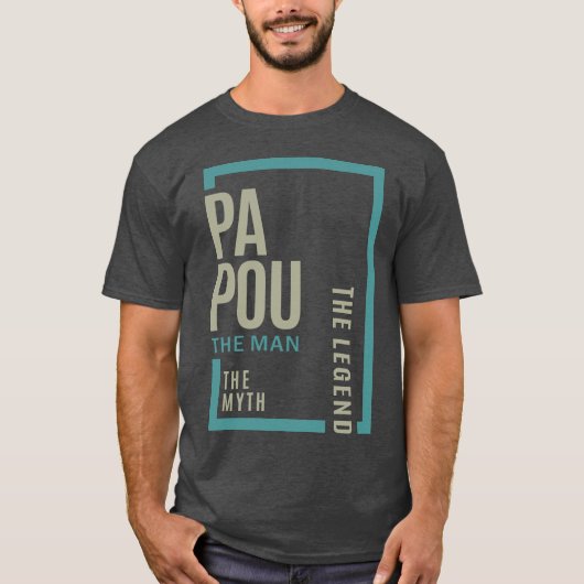 Papou The Myth T-shirt (Voorkant)