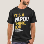 Papou Thing T-shirt (Voorkant)