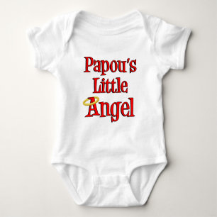 Papou's Little Angel Romper