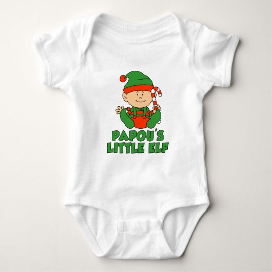 Papou's Little Elf Romper (Voorkant)