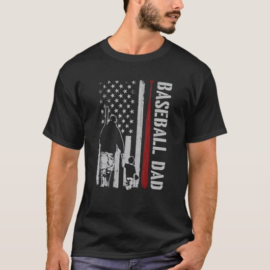 Pappa American Flag Vader's vader T-shirt (Voorkant)