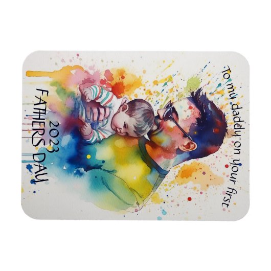 pappa first vaders day special event card magneet (Horizontaal)