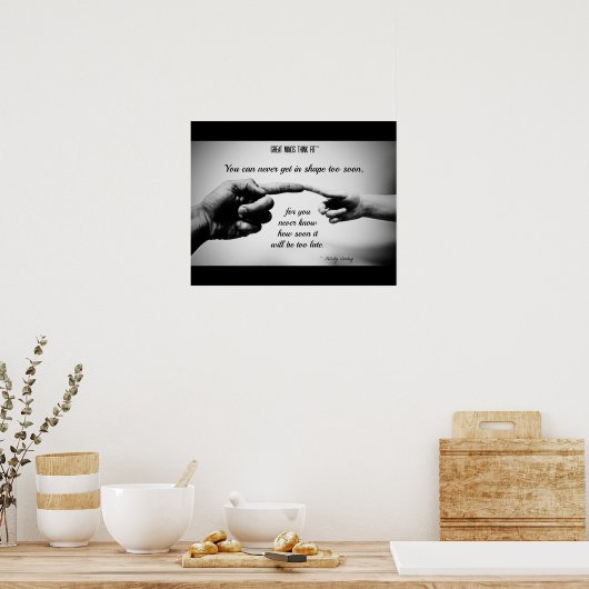 Pappa-inspiratie Poster (Keuken)