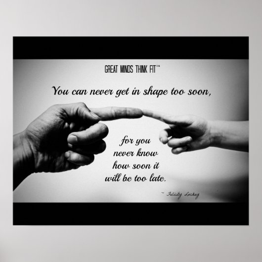 Pappa-inspiratie Poster (Voorkant)