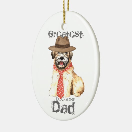 Pappa keramisch Ornament (Links)