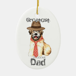 Pappa keramisch Ornament