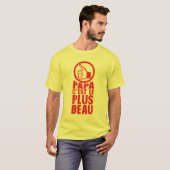 Pappa knapper t-shirt (Voorkant volledig)