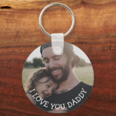 Pappa, persoonlijke foto's Sleutelhanger (Voorkant)