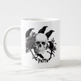 Pappa Skull en Crows Halloween Jumbo Mok