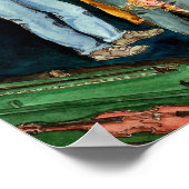 pappa speelt bluegrass poster (Hoek)