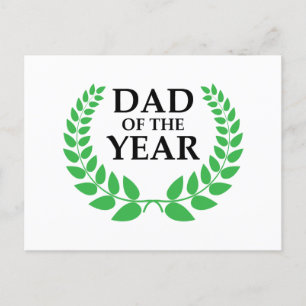 Pappa van de prijs van het Jaar Briefkaart