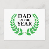 Pappa van de prijs van het Jaar Briefkaart (Voorkant)