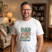 Pappagrappen laden Even geduld Vaderdag T-shirt