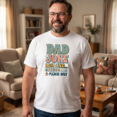 Pappagrappen laden Even geduld Vaderdag T-shirt